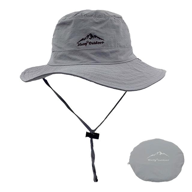 High Quality Sun protection Golf Bucket Hat with Pocket Jungle Fishing Hat for Outdoor