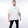 Летние молодежные спортивные топы Vitality для мужчин, свободная футболка с короткими рукавами для фитнеса