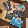 2pcs/set Creative City Landscape Bookmark for Book Magnetic Night Town Ocean Forest View Bookmark Gift Cute Student Supplies