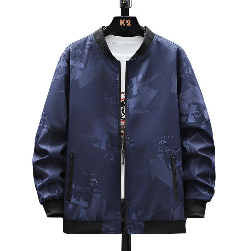 Мужское пальто большого размера, мужское, весна и осень, модный бренд, мужская повседневная свободная куртка, весенняя, для увеличения веса, модная для мужчин