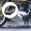 X AUTOHAUX Расширительная пластина боковой подножки мотоцикла, опорная пластина боковой подножки, цвет Черный Титан, для Suzuki Gixxer 250 SF 2018-2023