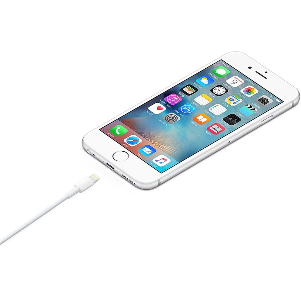 Kabel 1M Szybki Przewód Usb Usb-A Do Lightning Do Apple Biały