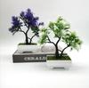 Artificial Green Bonsai Potted Plants for Indoor Decor - Perfect for Living Room, Office, or Desktop
