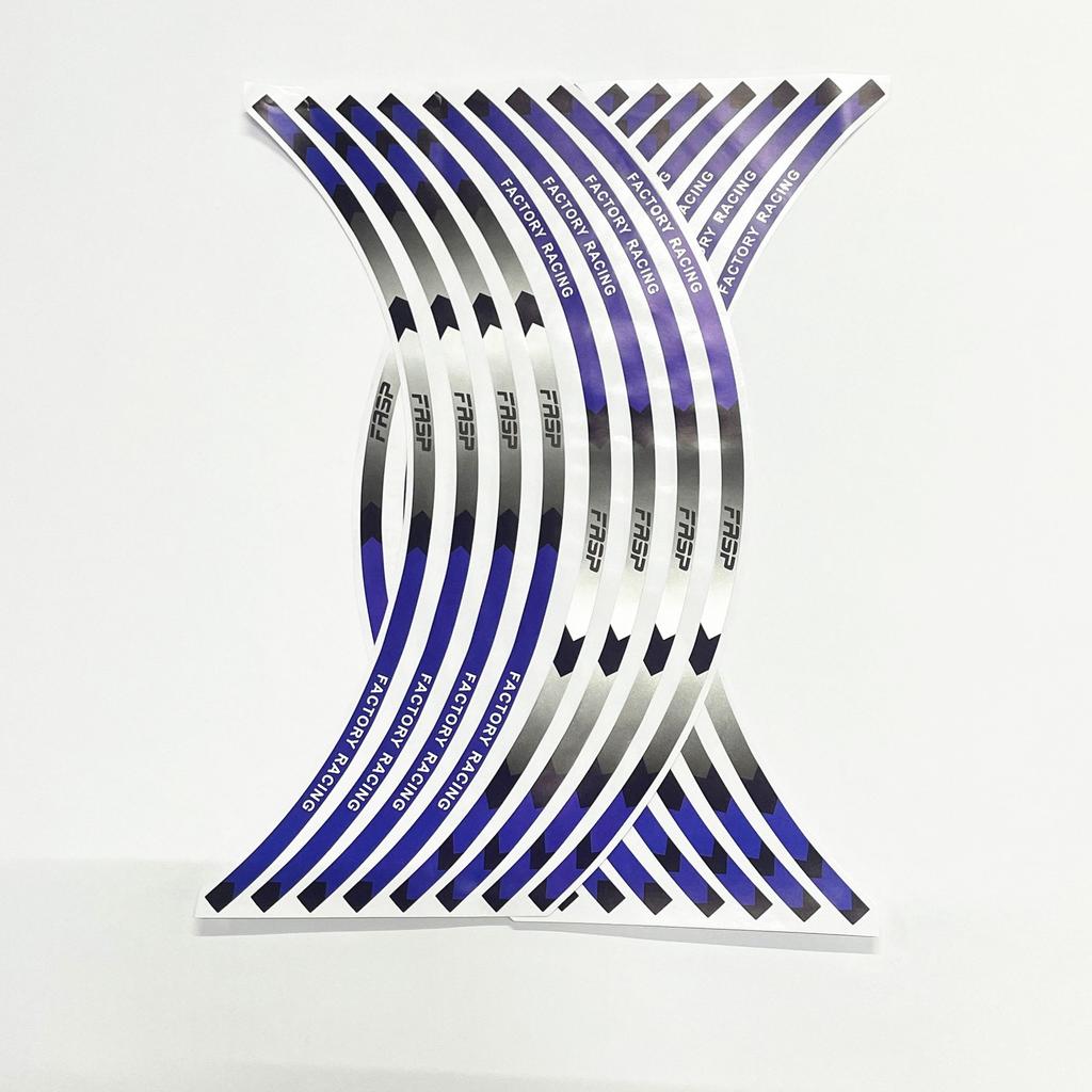 16PCS Wheel Hub Car Rim Sticker Motorcycle Rim Sticker Personalized Wheel Hub Modified Reflective Wheel Sticker