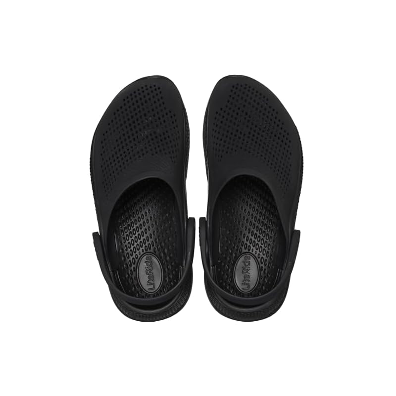 [Crocs] Сандалии-клоги LiteRideTM 360, Черный/Черный, 27 см