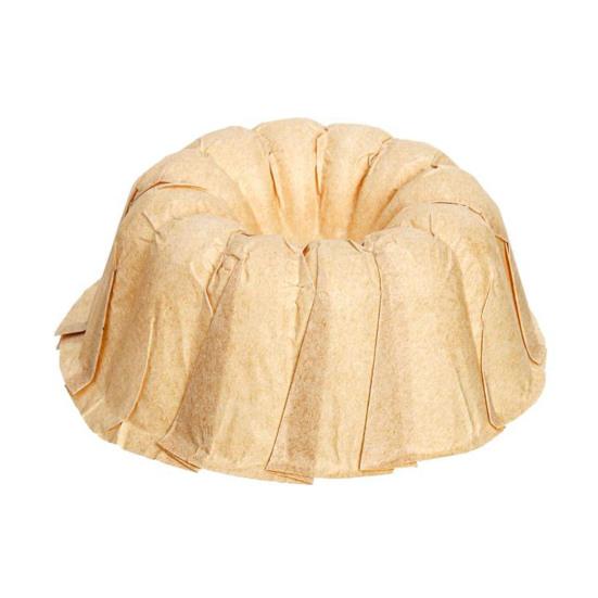 4 дюйма, 100 шт., мини-рифленая трубчатая подкладка для формы с антипригарным покрытием, жиронепроницаемая термостойкая бумага, вкладыши для формы для торта