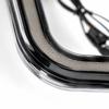 Motorcycle Fairing Accent Light Pair with Electrical Leads, Turn Signal Function, Installation Accessories, and Manual