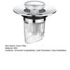 Стопор для умывальника Push-Type Design Bouncing Core Technology Stopper для предотвращения повреждения водой Home Cream Cover