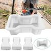 1Pcs 22x13.5cm Paving Brick Mould H Shape Reusable Stepping Stone Paver DIY Plastic Walkway Brick Mold