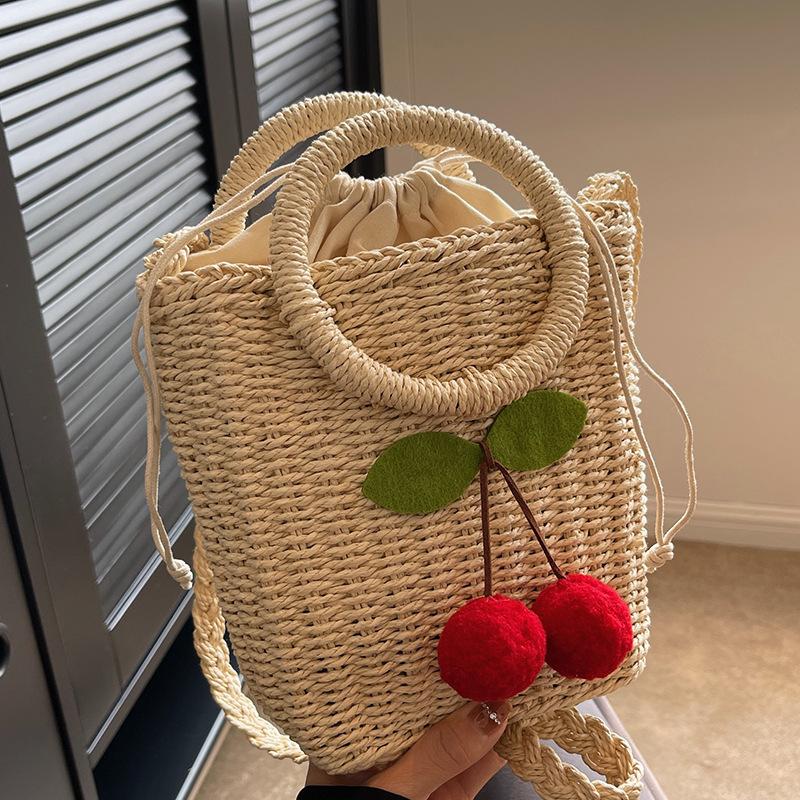 Популярные сумки Женские сумки через плечо Niche High-end Sense Rattan Bag Women Ins Vacation Style Сумка через плечо для женщин