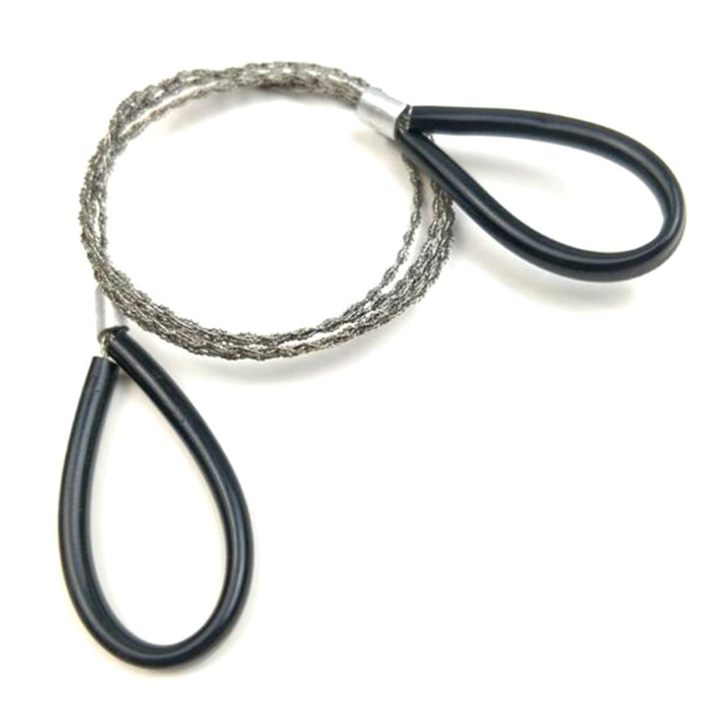 4 шт. Нержавеющая сталь тросовая пила металлическая проволочная пила ПВХ трубный резак инструмент для дерева выживания кемпинга походов охоты