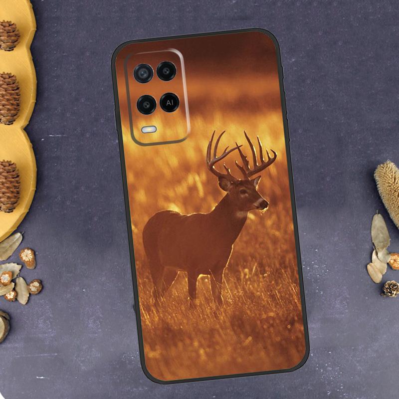 Deer Hunting Camo Phone Case For Oppo A96 A16 A76 A78 A58 A18 A38 A98 A17 A77 A80 A40 A60 A74 A94 A54 A15 A57S