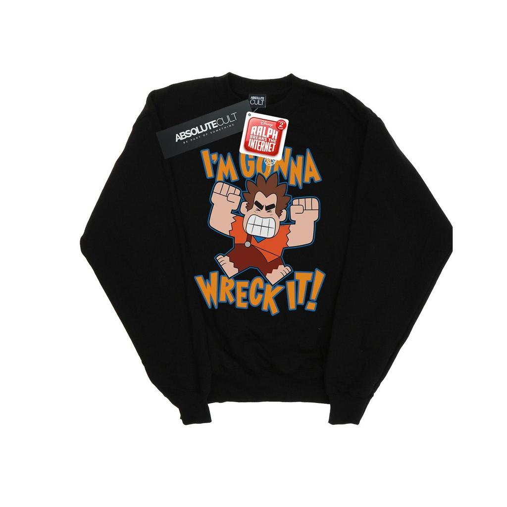 Disney Womens/Ladies Wreck It Ralph I´m Gonna Wreck It Sweatshirt