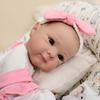45CM Newborn Baby Reborn Baby Doll Bettie Lifelike Soft Touch Cuddly Baby Multiple Layers Painting 3D Skin with Visible Veins Dolls Toy