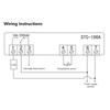 STC-100A Digital Temperature Controller AC220V Thermostat Intelligent Temperature Regulator Refrigeration Heating Thermostat