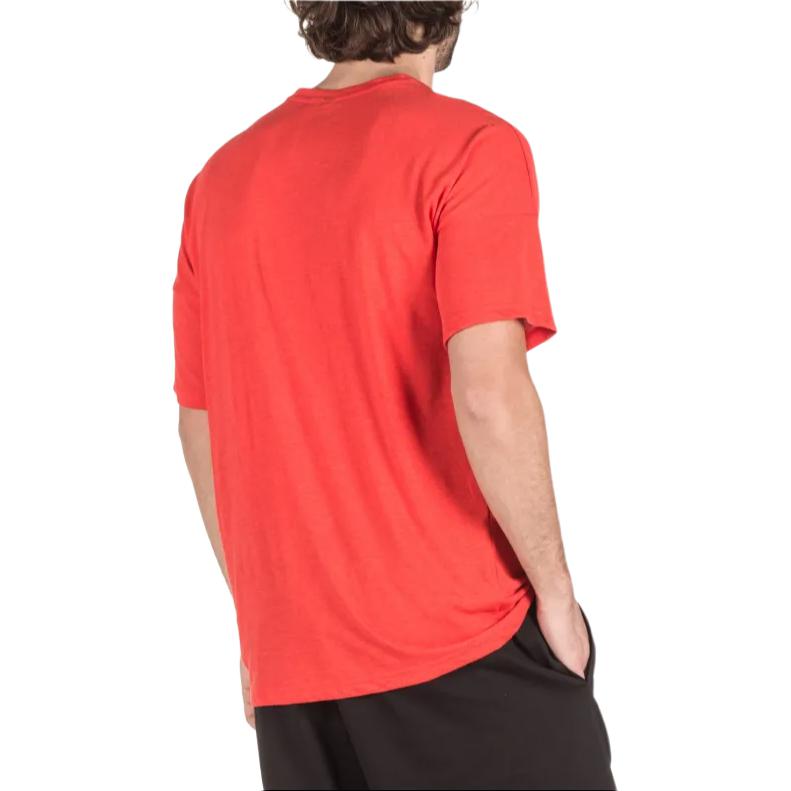 Adidas Performance Zne Tee 2 Wool Letter Logo Crew Neck Short Sleeve T-Shirt Men Tops Red CG2183