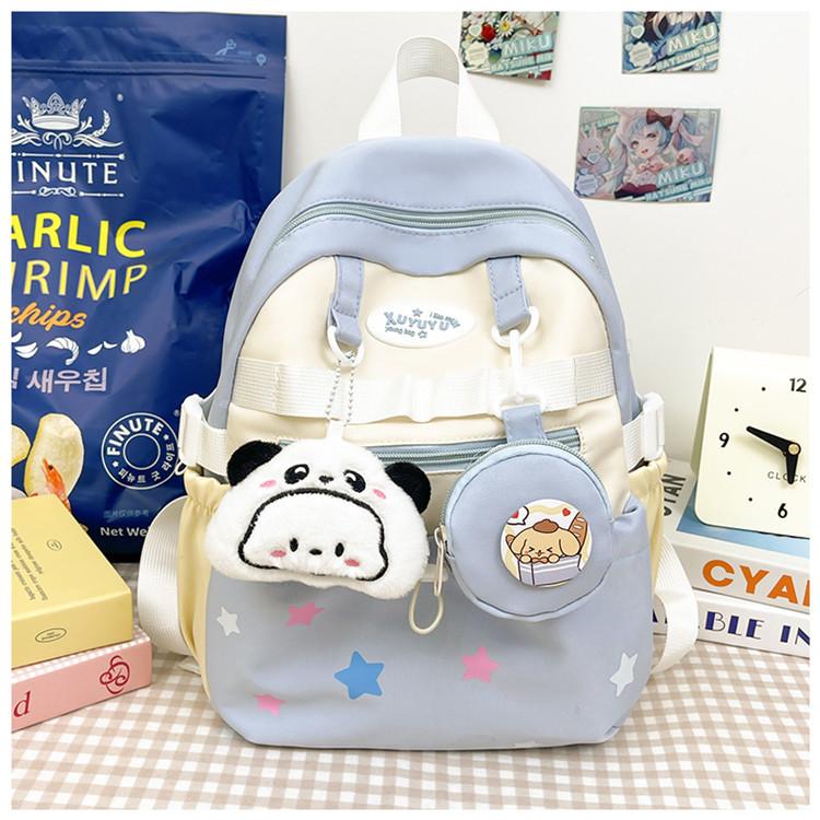 School Bag New Spring Cute Soft Glutinous Children's Spring Outing Research Small Backpack High Value Personality Pain Layer Girl Backpack