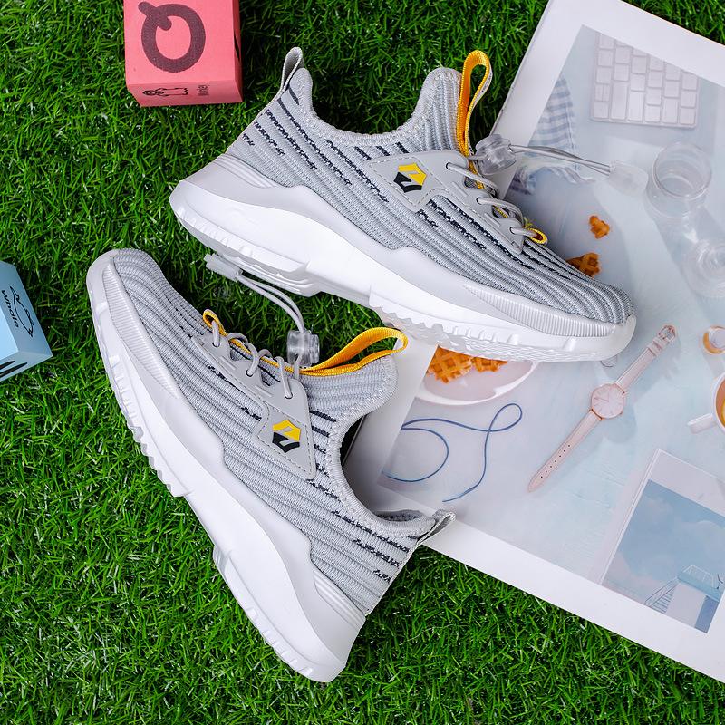 Factory direct sales boys shoes spring and autumn mesh breathable children's sports shoes single shoes girls casual shoes trendy classmates men