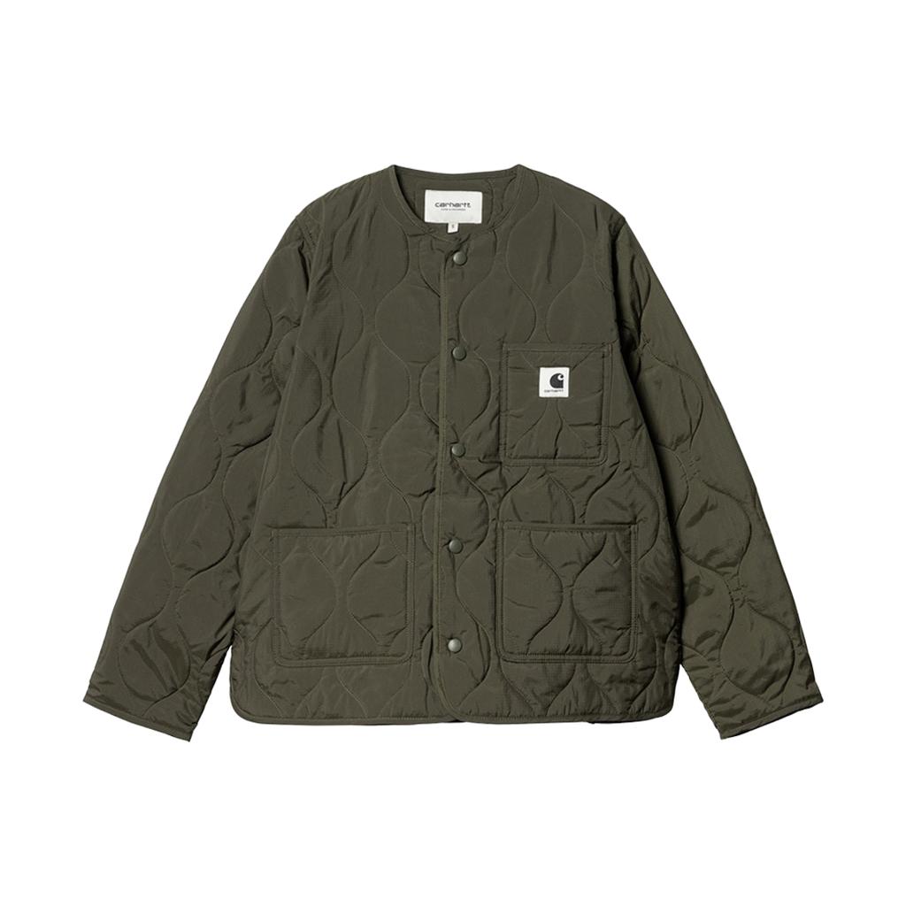 Carhartt WIP Printed Solid Long Sleeve Cotton Shirt Women tops I031602-1NQ-XX