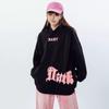 Cotton Hooded Sweatshirt for Women Autumn and Winter Letter Print Street Oversized Coat Hip Hop Tops