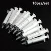 10pc Disposable Plastic 5ml Syringe Needle Free Laboratory Measurement Small Pet Food Feeder (needle Free)