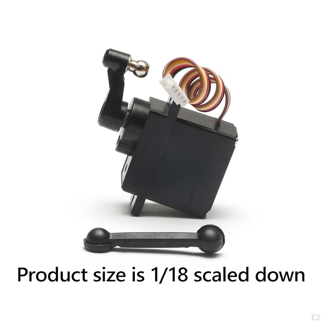 1/18 RC Car Servo Spare Part,Hobbies Model Vehicle Parts,Sturdy Easy Install Accs,RC