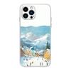 Natural Scenery Snow Mountain Phone Case for iPhone 16,15,14,13,12,11Pro,Max,17,Air,E,Mini Fingerprint Anti-Shock Rear Cover TPU