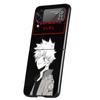 My Hero Bakugou Katsuki Case Phone Cover for Samsung Galaxy Z Flip 7 6 5 4 3 5G ZFlip7 ZFlip6 ZFlip5 ZFlip4 ZFlip3 Black Fundas