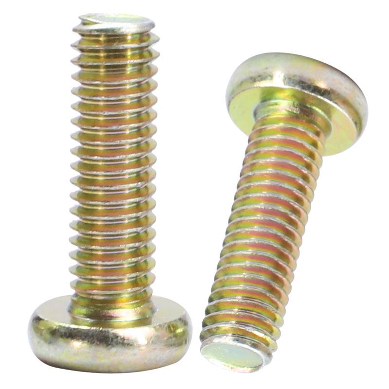 Болт с шестигранным углублением под ключ из цинка с железным покрытием и круглой головкой для мебели (М6/М8)