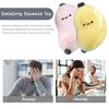 Cartoon Banana Squeeze Toy Anxiety Stress Relief Banana Pinch Sensory Toy Teens Adults Soft TPR Calming Fruit Fidget Toy