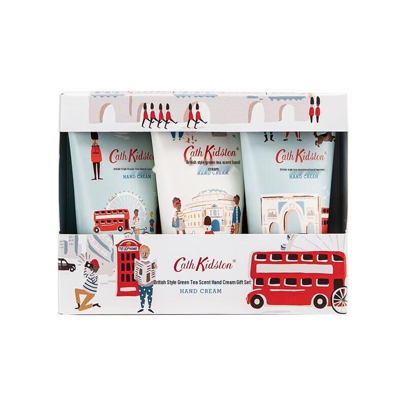 Cath Kidston Набор из 3 кремов для рук «Зеленый чай»