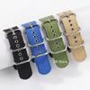 18mm 20mm 22mm Elastic Woven Nylon Watch Straps for Omega Watch Bracelet Belt for Men Universal Wristband Breathable Watchband