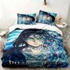 Attack on Titan 3pc set Perfect for bedroom use Comfortable bedding set includes a duvet cover and two pillowcases Ideal birthday or Christmas gift