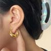 Маленькие серебряные серьги-кольца 925 пробы для женщин, винтажные, простые, блестящие, массивные, круглые, серьги-кольца, гипоаллергенные украшения, подарки