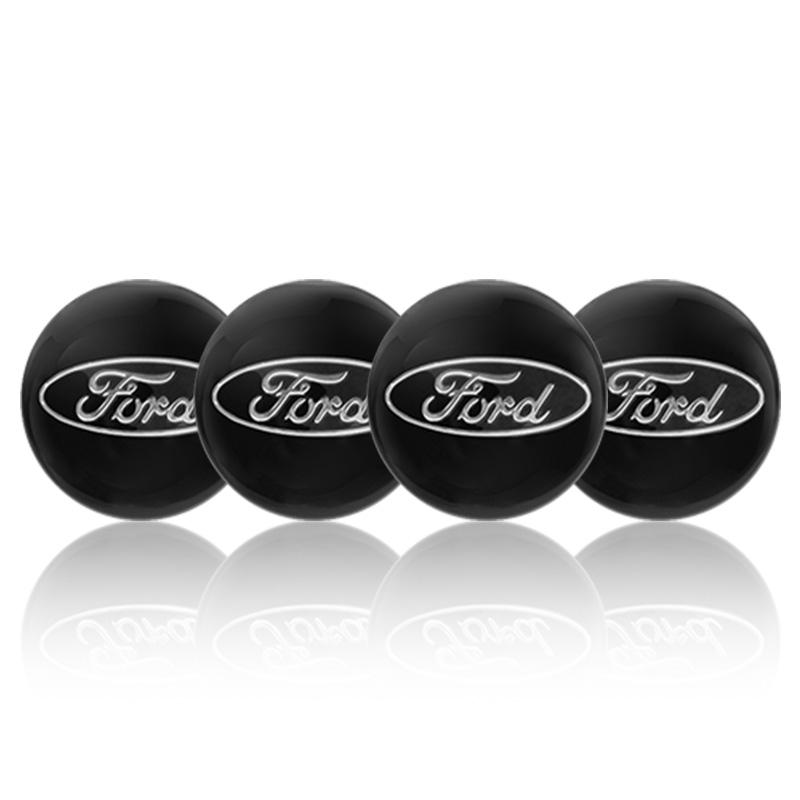 4pc 56mm 60mm 65mm Car Wheel Center Hub Cap Sticker Auto Rim Cover for Ford Fiesta Mondeo Fusion Explorer Escape Focus Kuga Edge