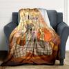 Custom Name "Adventurous Forest Friends" blanket for Couch & Bed, Plush Cozy Fuzzy Blanket Super Soft & Warm Blankets for Fall and Winter. 0908424