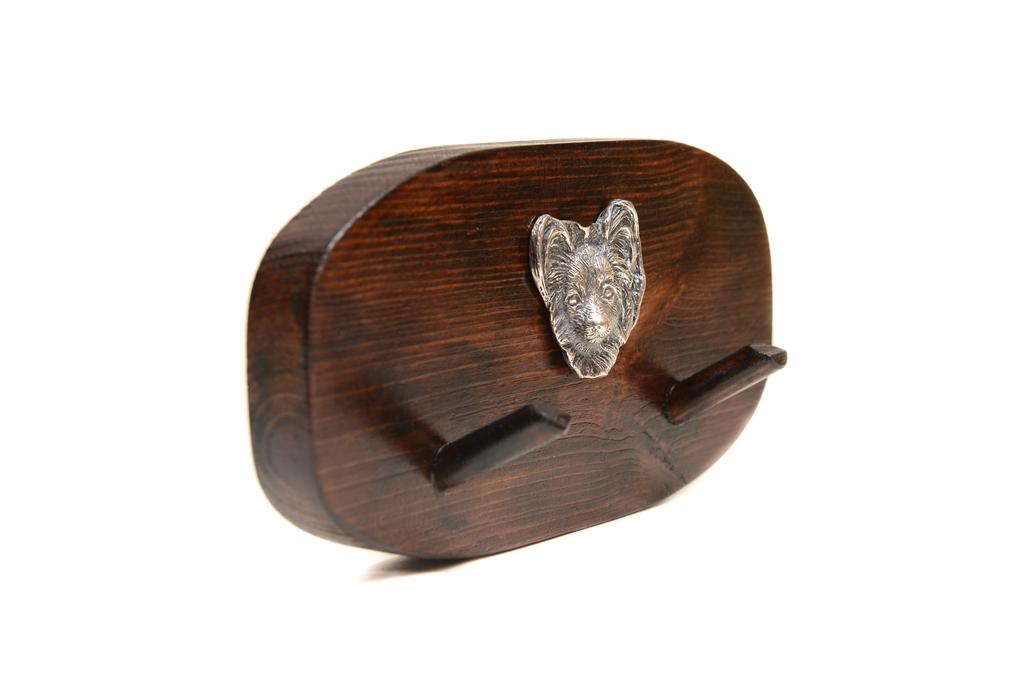 Папийон, Континентальный той-спаниель, Собака-бабочка - стойка для аксессуаров, стойка для медалей собак, крючки для ключей от Art-Dog