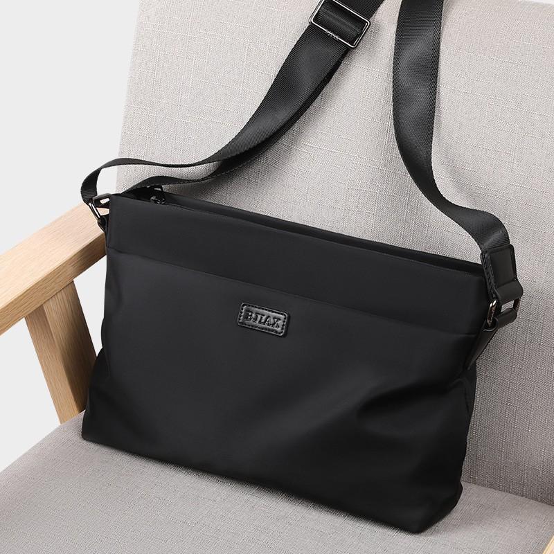 Single Shoulder Bag Portable Small Fashionable Trendy Men's Lightweight Crossbody New Large Capacity