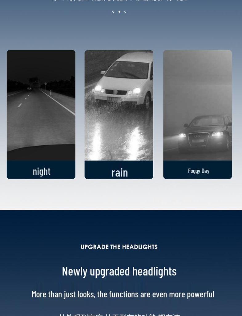 LED Daytime Running Lights & Headlight Assembly for 2014-2018 BMW X5/X6