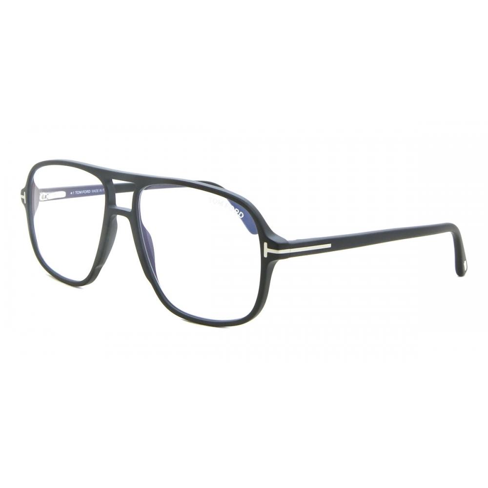 Tom Ford Ft5737 B Blue Light Block 002 Men Eyeglasses