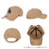 47 Brand 47 Dodgers Clean Up Cap for Men and LA Los Angeles Khaki X One Size Fits All Women, Logo, Low-Profile Cap, MLB, Dodgers, Khaki, [Used]