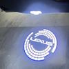 2PCS LED Car Welcome Door Lights Emblem Accessory For Lexus RX ES GX LS LX IS GS RC UX Series GX470 ES250 LX570 IS250OQ5 