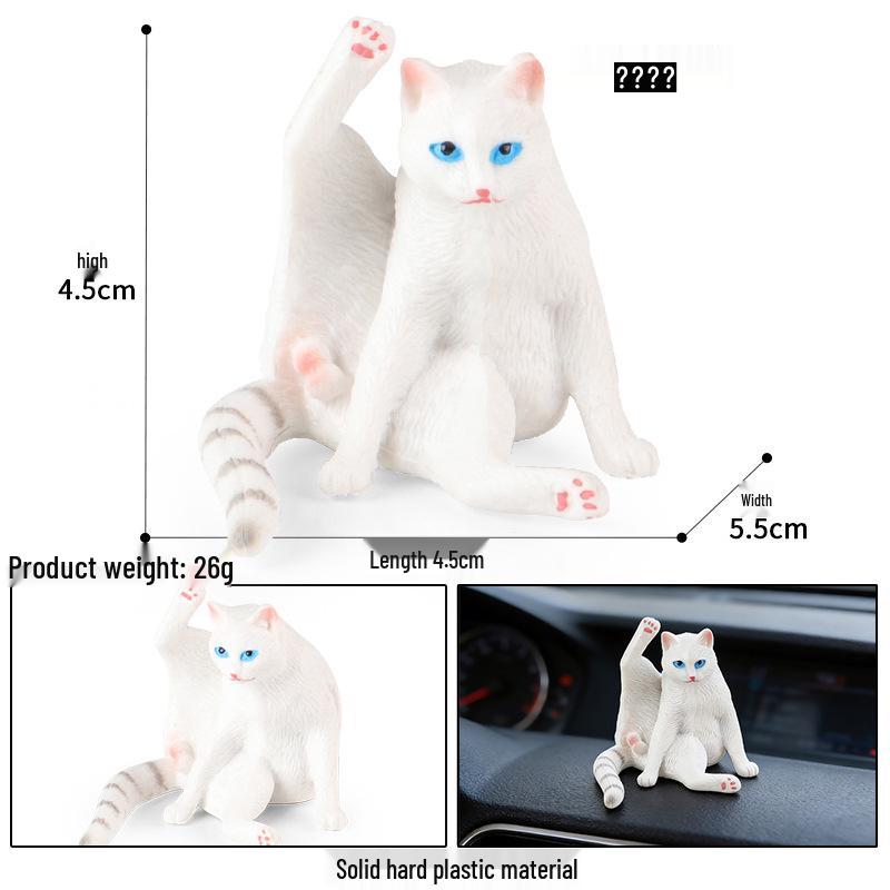 Cute Animal Models: Japanese Raccoon, Flying Squirrel, Monkey, Rabbit, Squirrel, Shiba Inu, Tiger, Lion, Lizard Toy Set