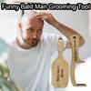2Pcs/set Funny Comb For Bald Men Party Favors Hair Styling Tool For Adults Weird Stuff Father's Day Gifts Cute Aesthetic Gadgets