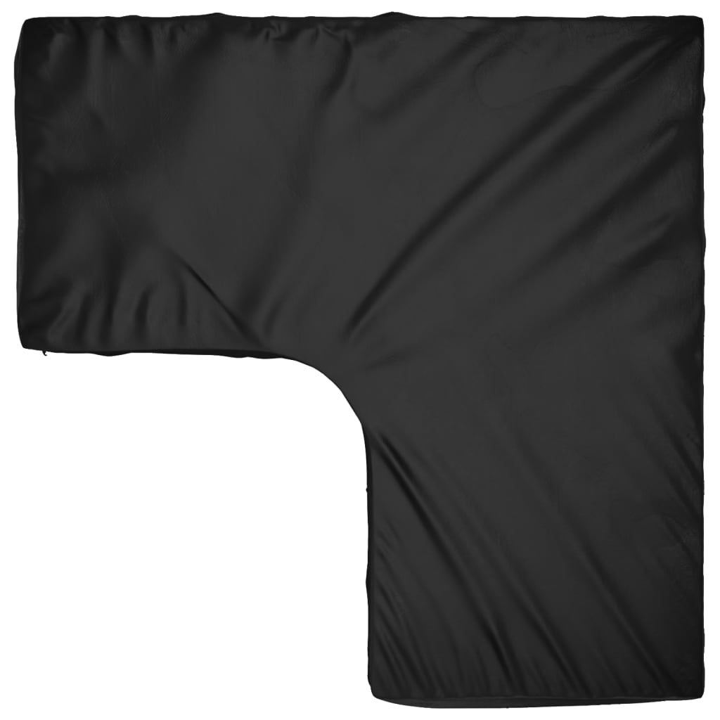 L shaped garden furniture cover with 12 eyelets 185 * 185 * 70 cm