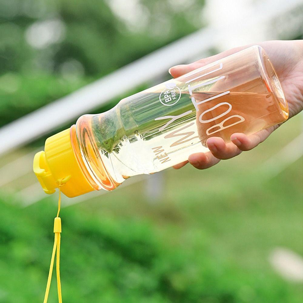 550ML Outdoor Multi-color Transparent Large Capacity Plastic Water Cup Water Bottle