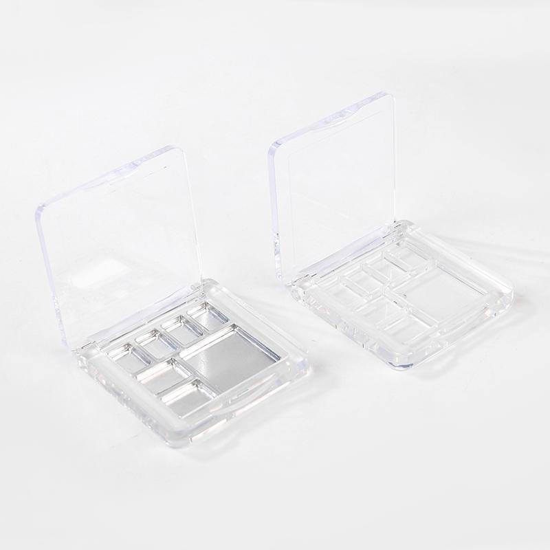 Empty Eyeshadow Box Makeup Lipstick Blush Container Blusher Pan Case Diy Eye Shadow Tray Refillable Tray Pans Pigment Pressed