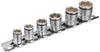 Ko-ken 1/4" (6,35) кв.м.. Набор торцевых головок для гаек на рейке, 6 шт., RS2450MS/6