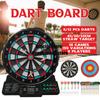 8 Games Automatic Scoring Dart Plate Board Sound Prompt Office Family Toys 159 Variations Electronic Dartboard Darts Game Set