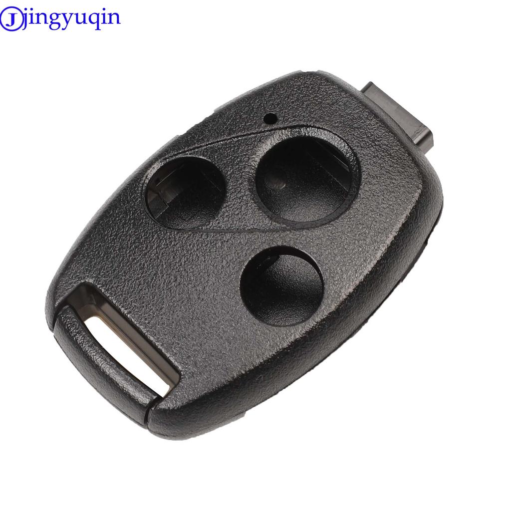 Jingyuqin Car Key Case Shell Remote Fob Cover For HONDA Accord CRV Pilot Civic 2003 2007 2008 2009 2010 2011 2012 2013